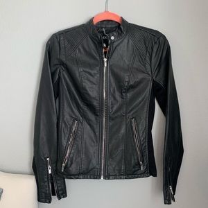 Express leather jacket